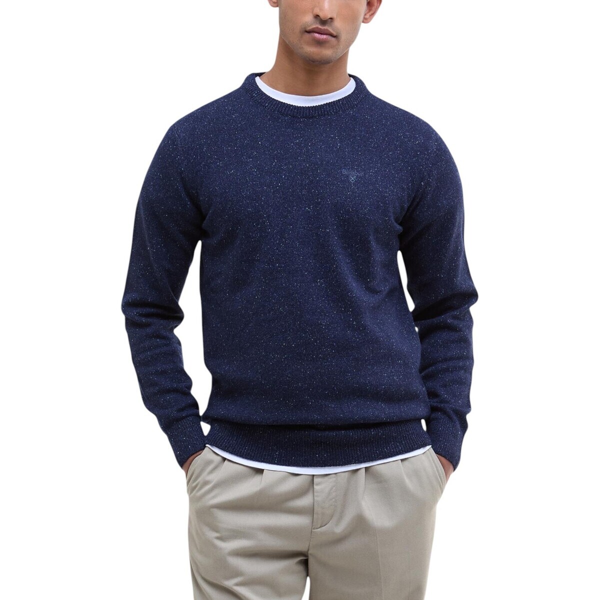 Barbour  ESSENTIAL TISBURY CREW MKN0844  Modrá