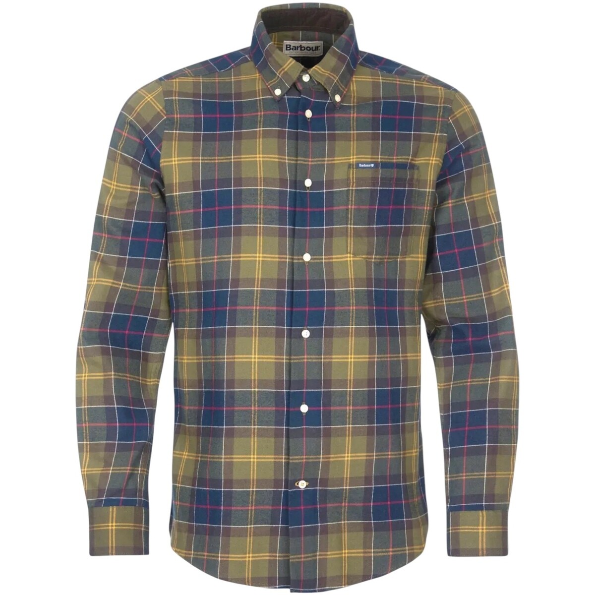 Barbour  FORTROSE TAILORED SHIRT MSH4991  Zelená