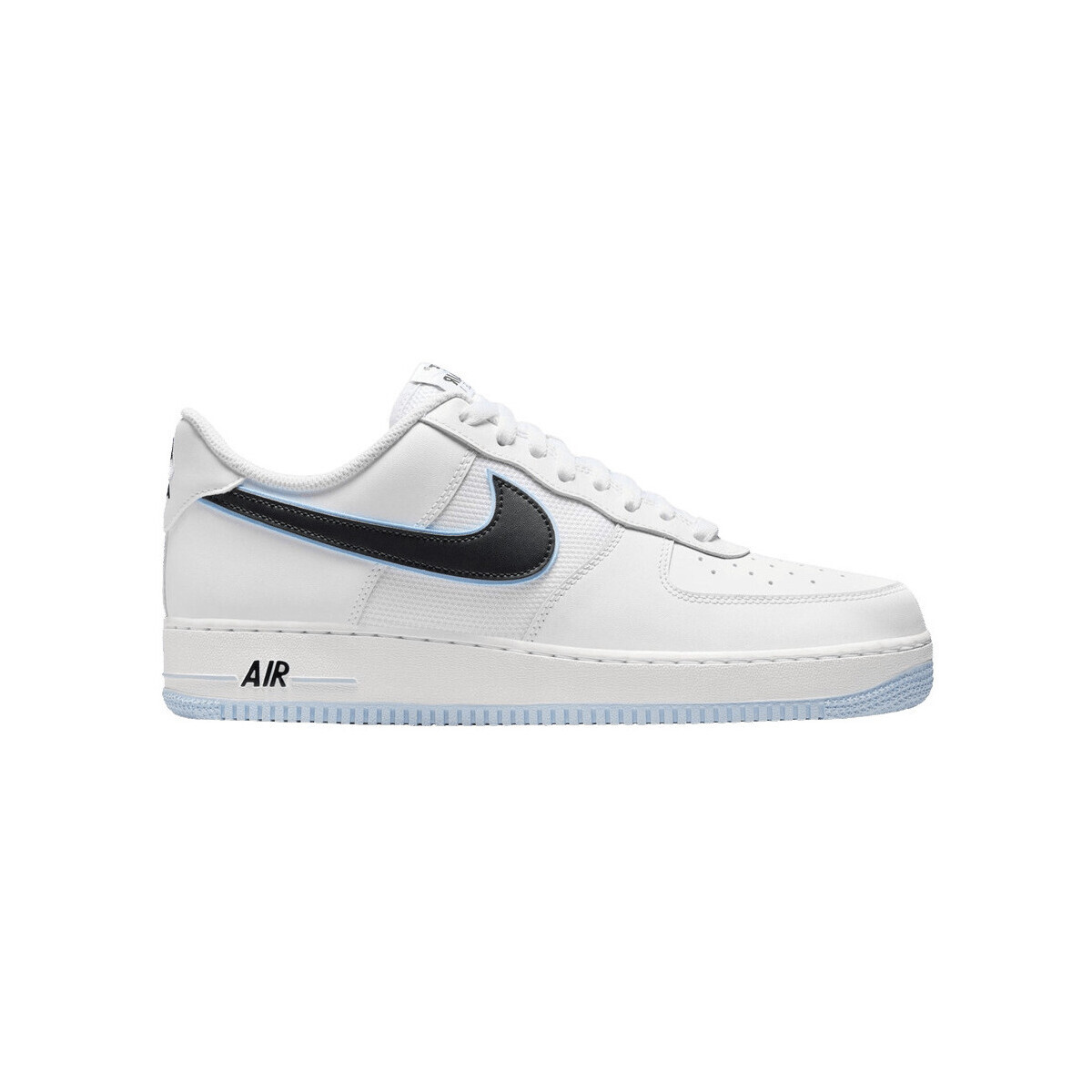 Nike  Air Force 1 Low '07 White Black Hydrogen Blue  Černá