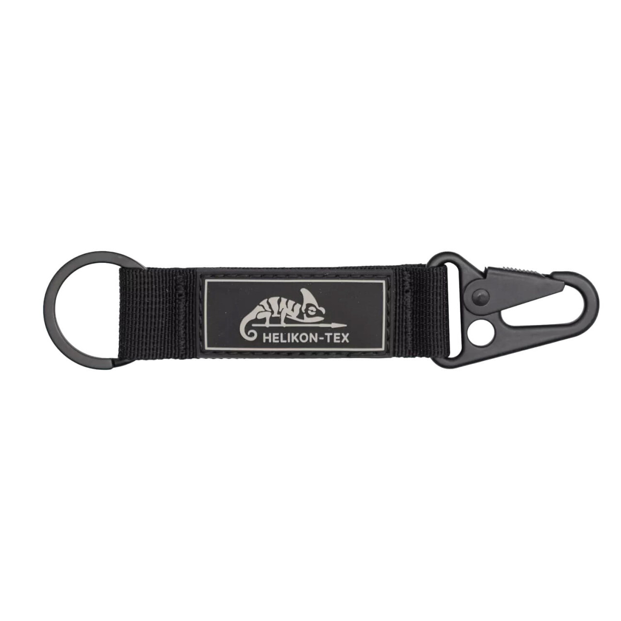 Klíčenka s karabinou Helikon Snap Hook Logo - černá