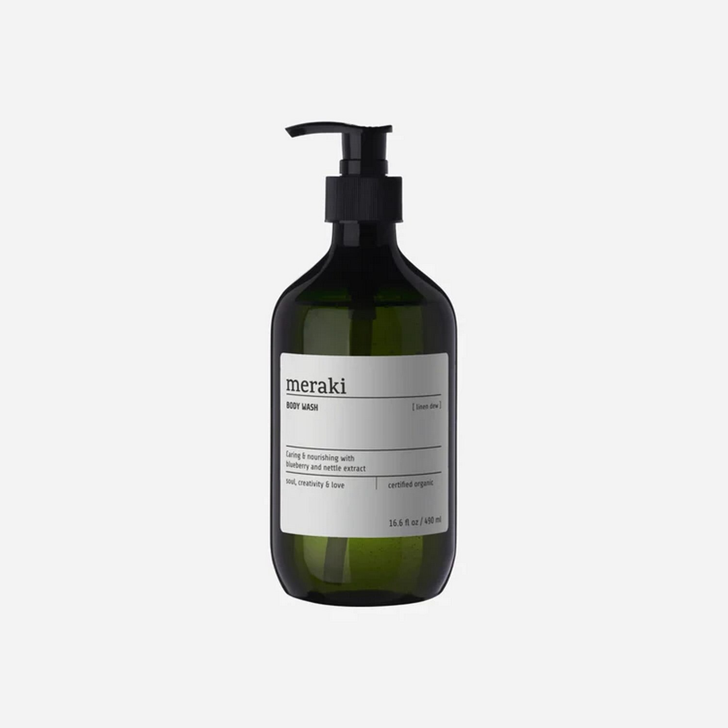 Sprchový gel 490 ml Meraki LINEN DEW