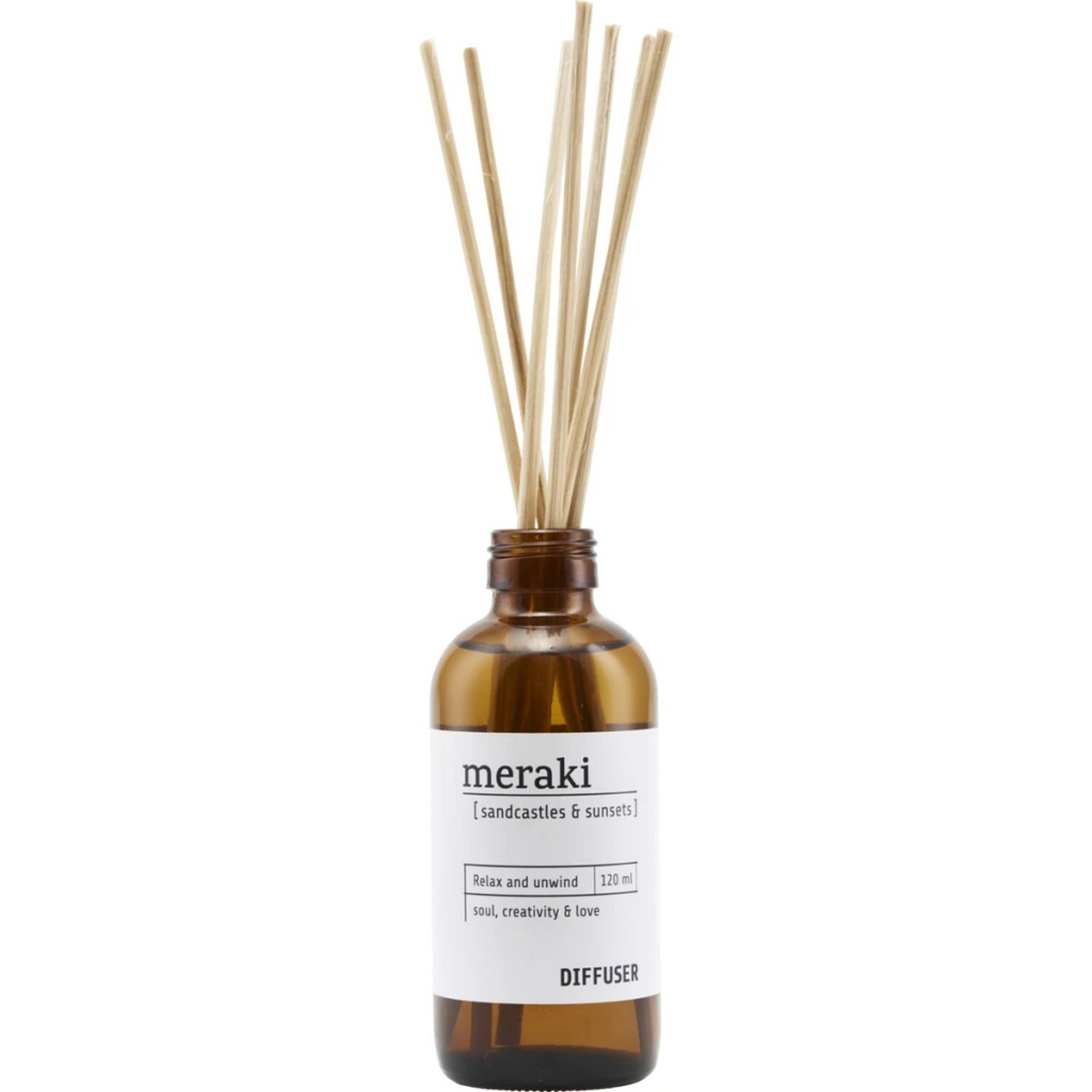 Vonný difuzér 120 ml Meraki SANDCASTLES & SUNSE
