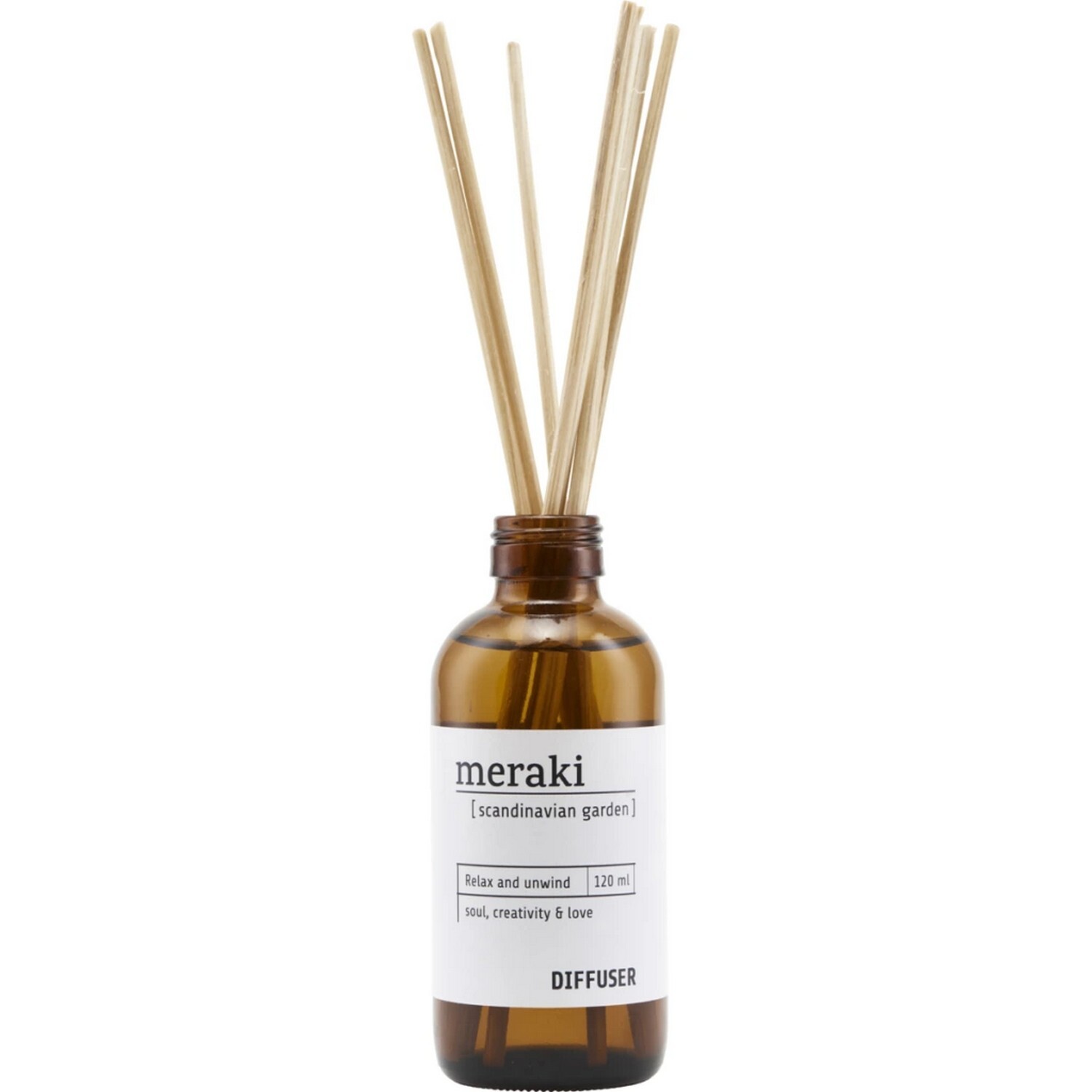 Vonný difuzér 120 ml Meraki SCANDINAVIAN GARDEN
