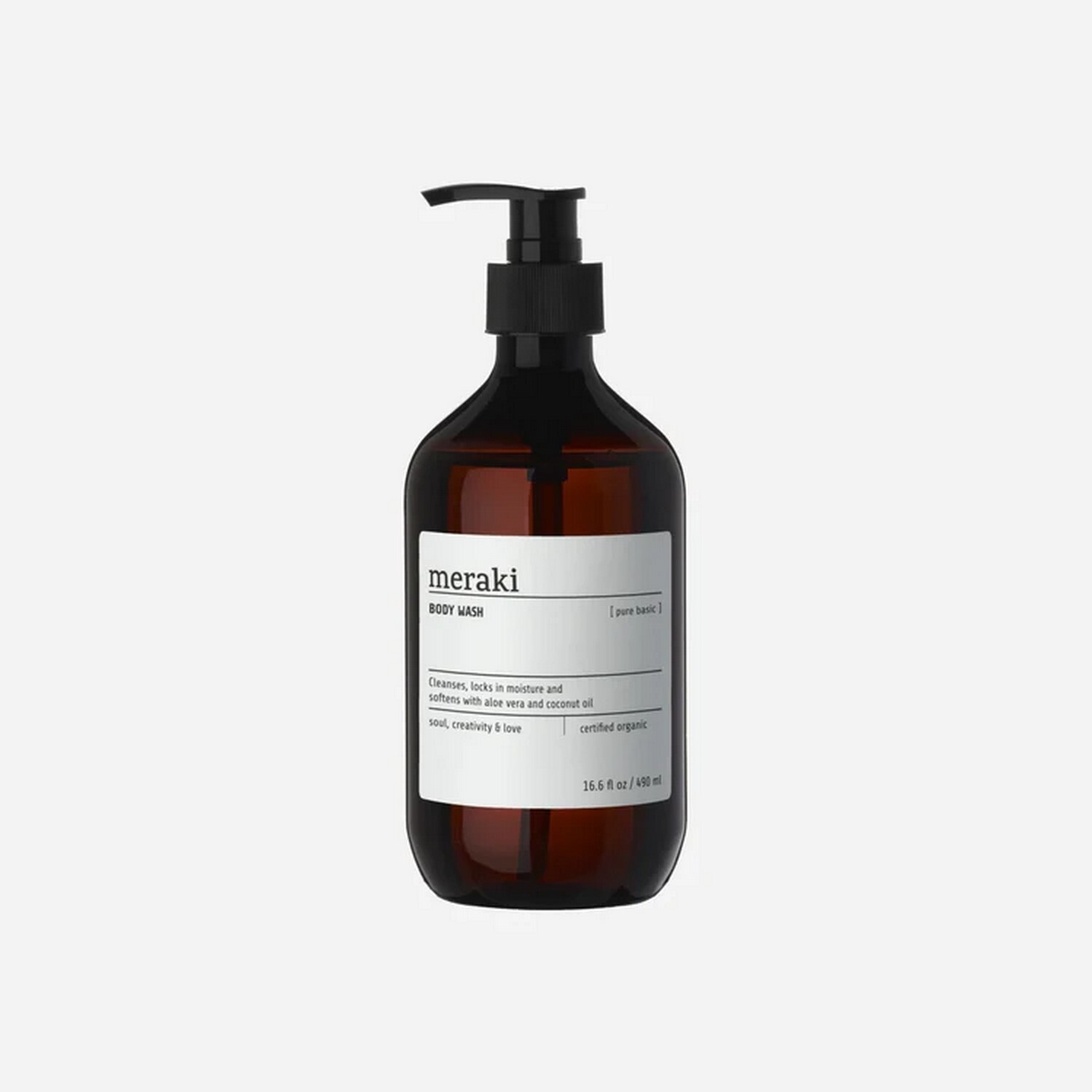 Sprchový gel 490 ml Meraki PURE BASIC