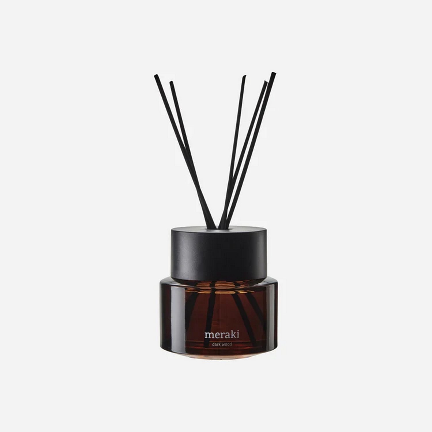 Vonný difuzér 100 ml Meraki DARK WOOD - černý