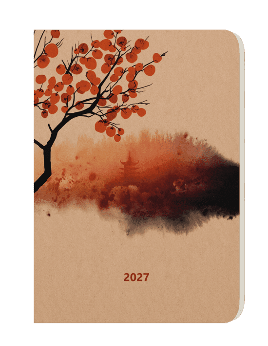 Baloušek Týdenní diář - Oskar - Kraft - Zen - BTO4-2-27