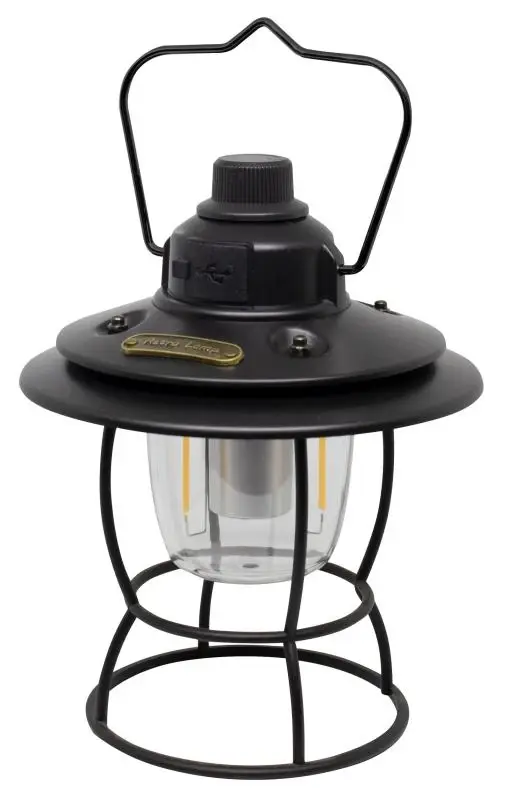 Eurotrail Nabíjecí lampa Orix černá