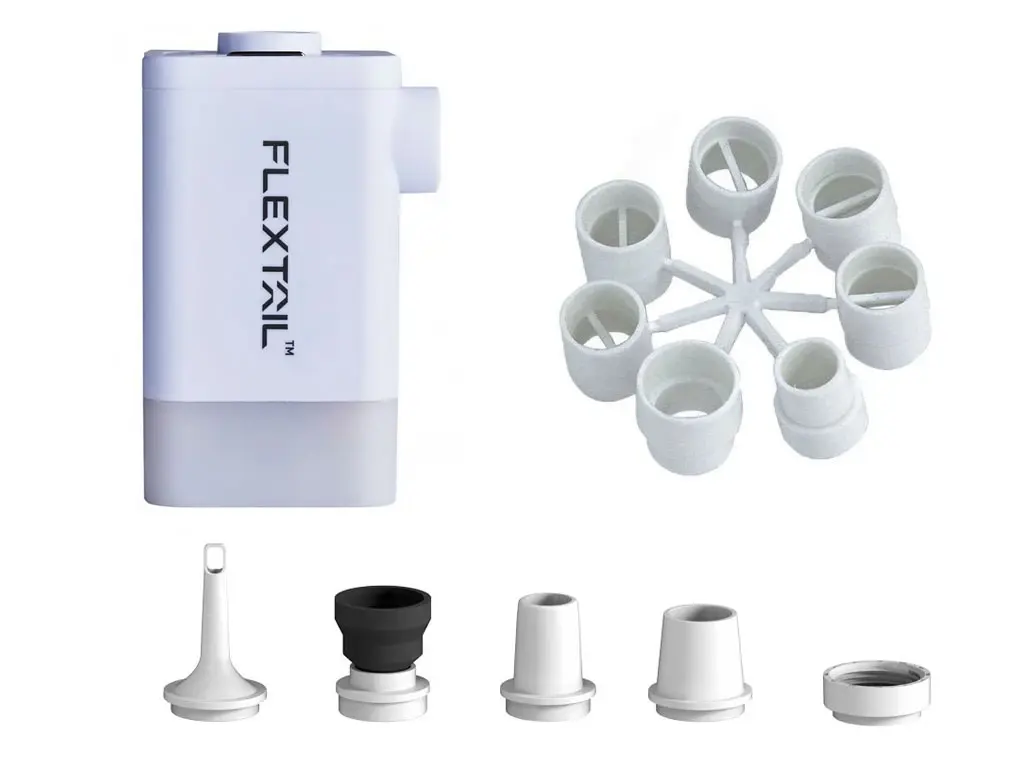 Flextail Sada: Vzduchová pumpa MAX Pump 2 Plus + univerzální redukce s příčkou