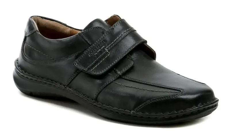 Josef Seibel 44902-859 černé pánské nadměrné polobotky