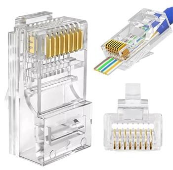 PremiumCord průchozí konektor RJ45 8pinů UTP Cat6