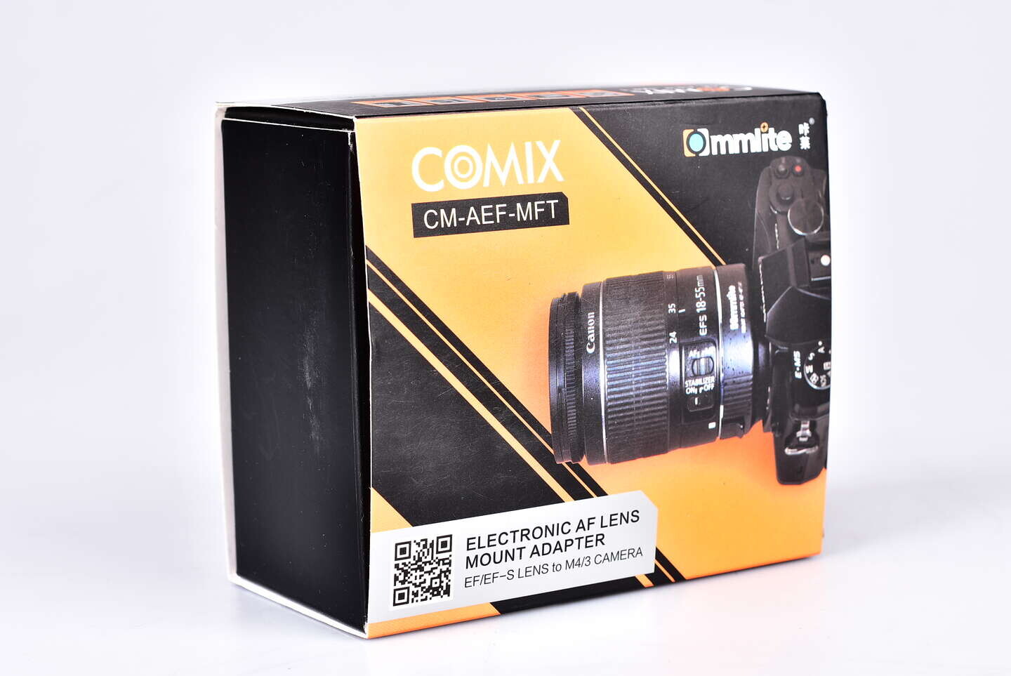 Commlite adaptér z Canon EF/EF-S na Micro 4/3 bazar