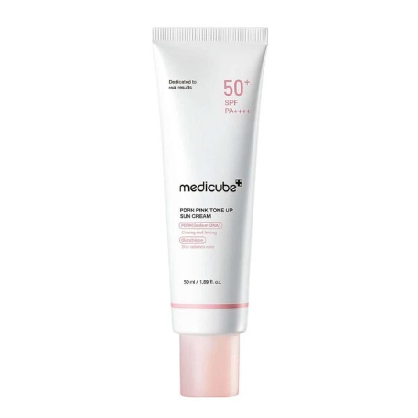 Medicube Tónovaný pleťový krém SPF 50+ PDRN Pink Tone Up Sun Cream 50 ml