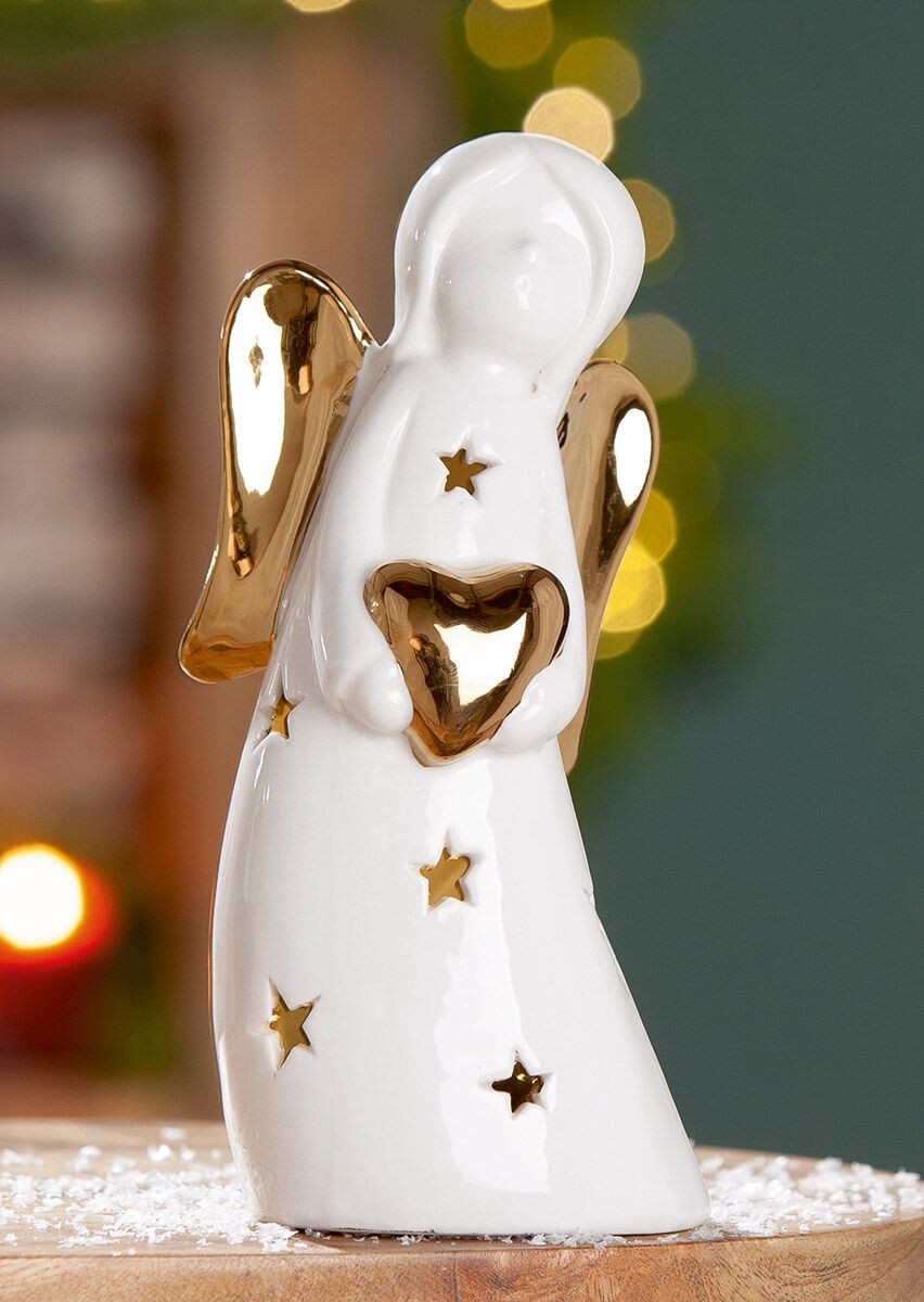 Gilde Andělská LED hvězda Figure