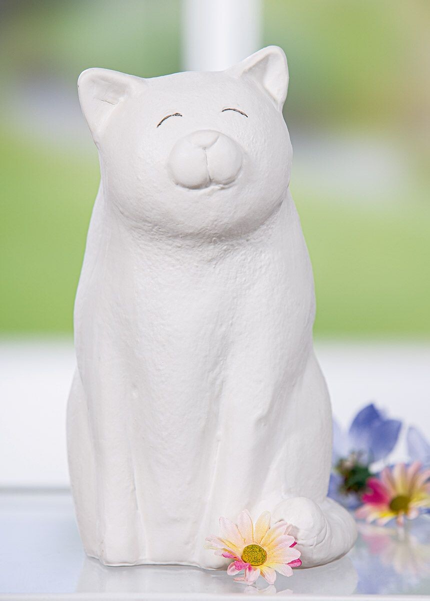 Gilde Porcelánová kočka