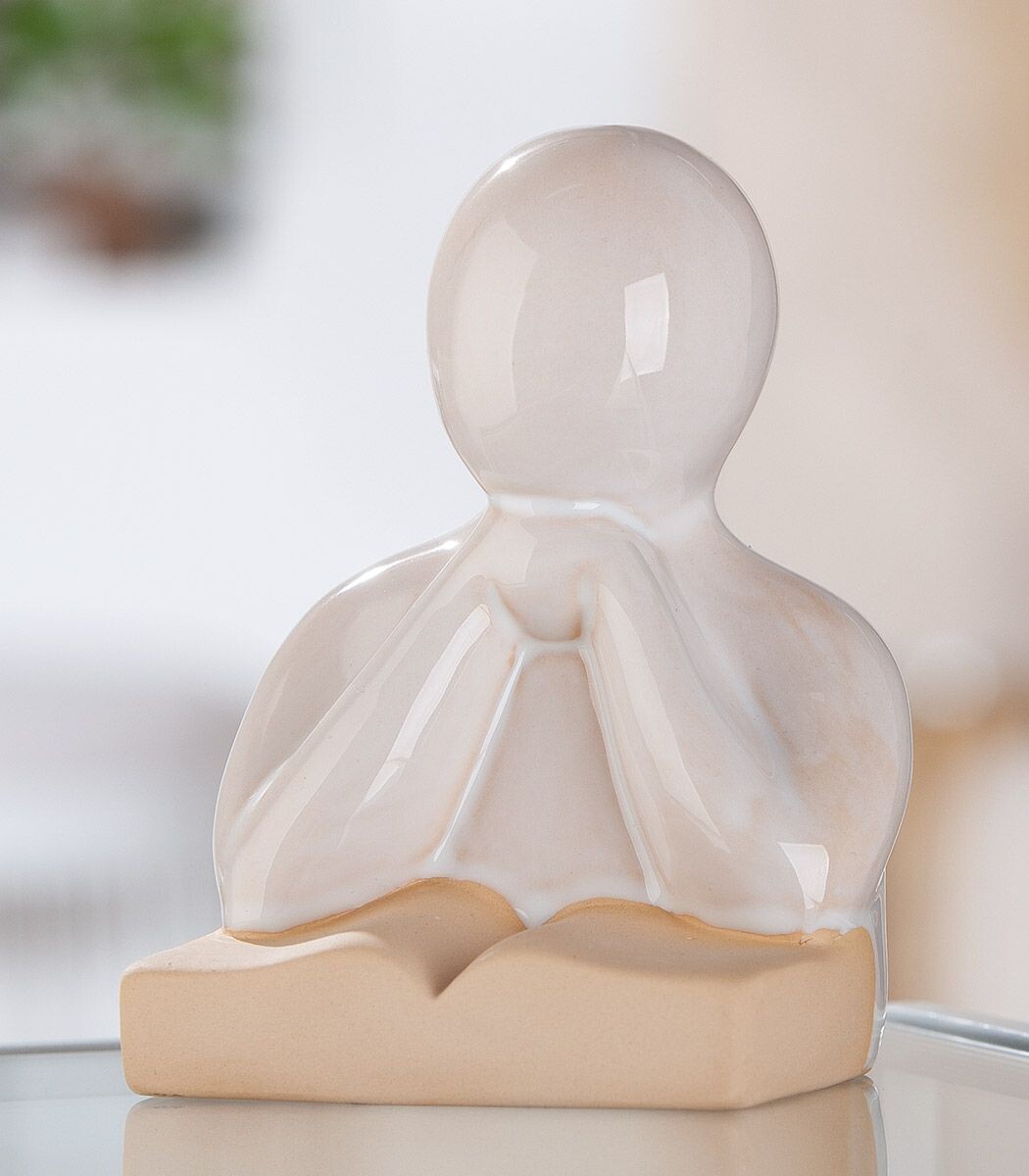 Gilde Béžové porcelánové zarážky na knihy