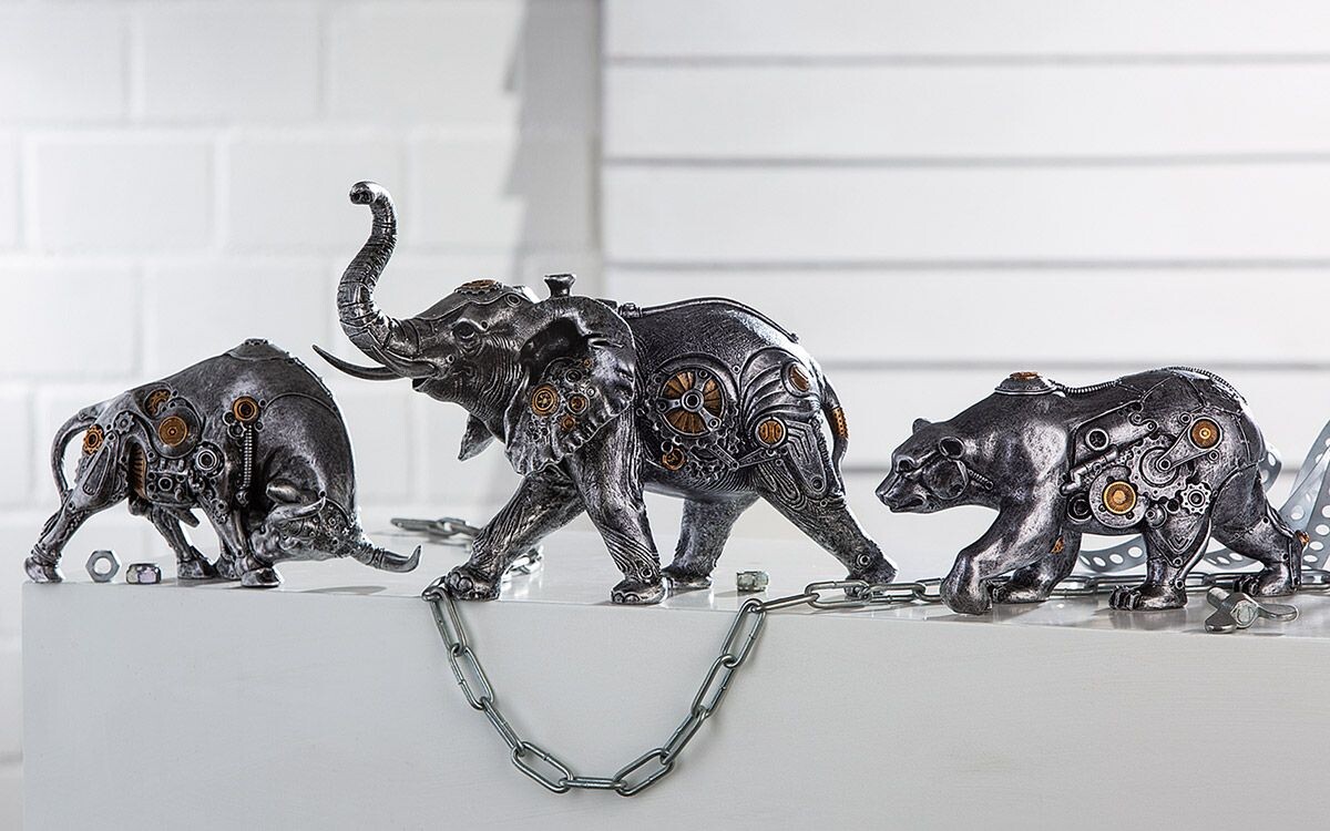 Gilde Socha slon Steampunk Elephant, 23 cm