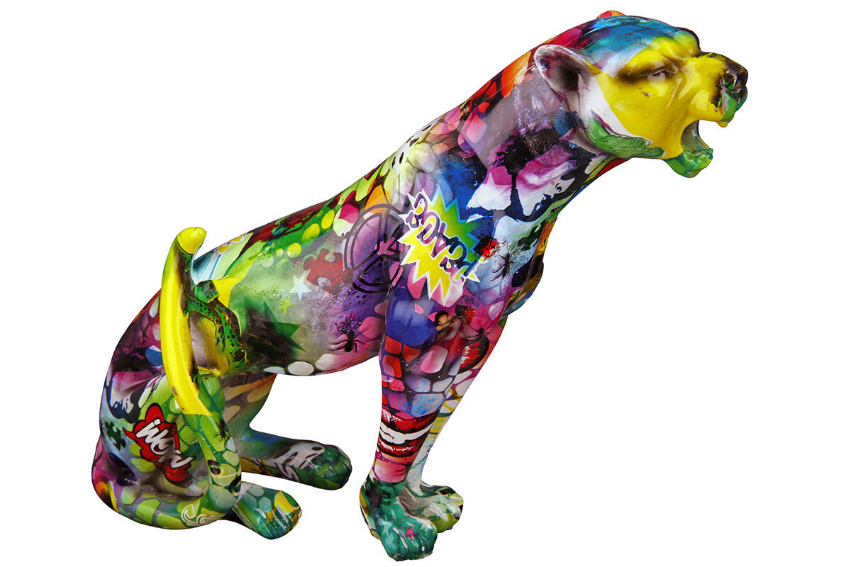 Gilde Dekorace gepard graffiti