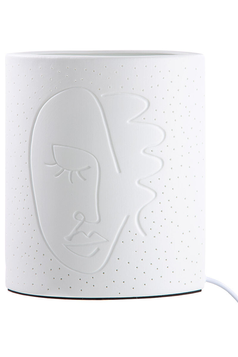 Gilde Porcelánová stolní lampa