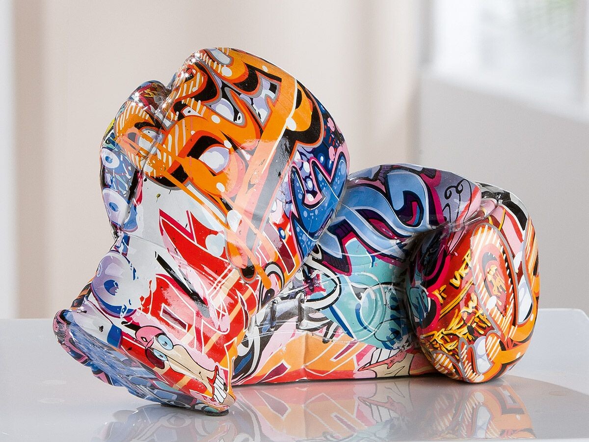 Gilde Dekorativní graffiti boxerská rukavice