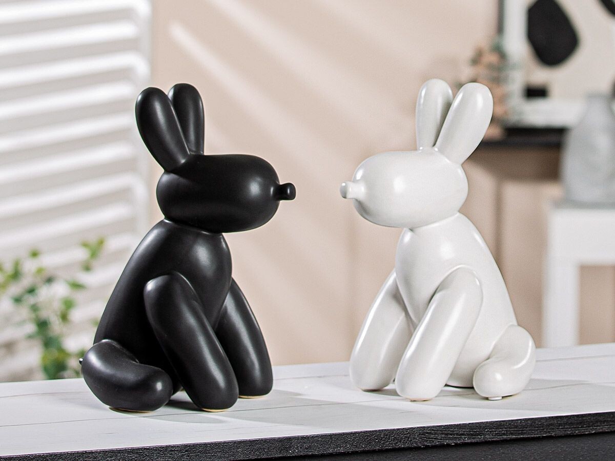 Gilde Keramická figura balónkový zajíc