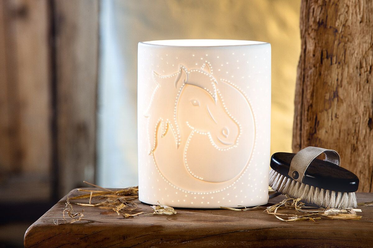 Gilde Porcelánová lampa s motivem