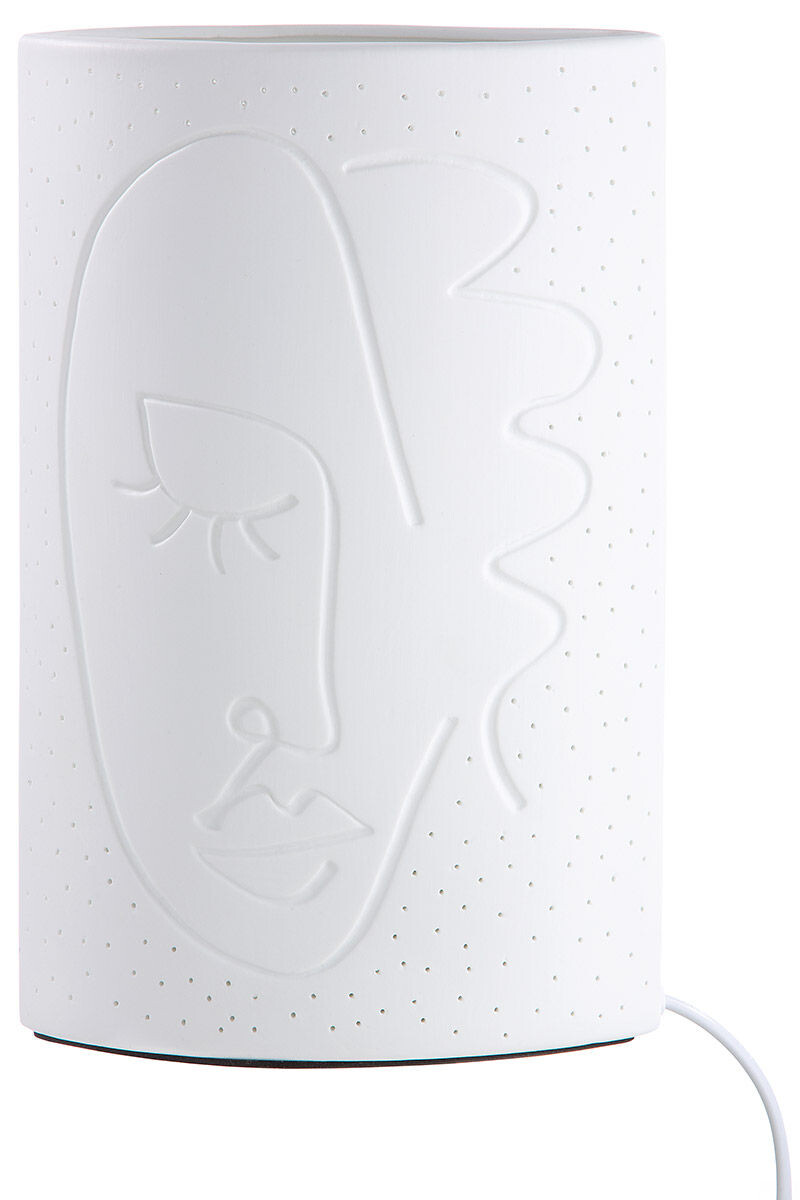 Gilde Porcelánová lampa s tváří