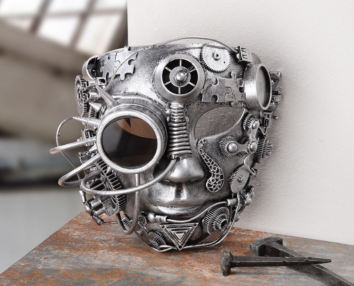 Gilde Pryskyřicová steampunková maska 