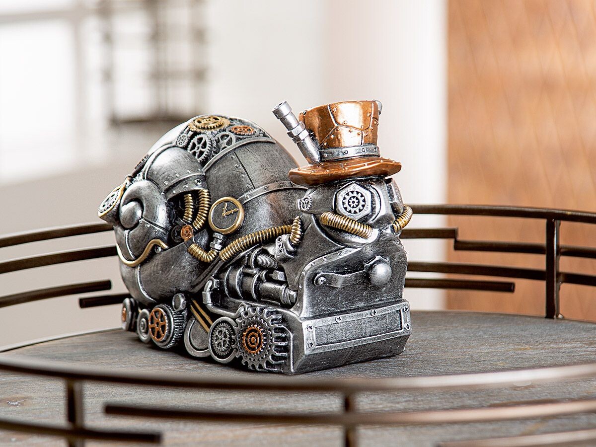 Gilde Dekorativní steampunk šnek 