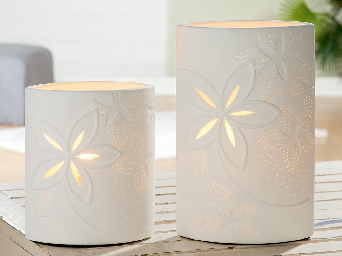 Gilde Porcelánová stolní lampa