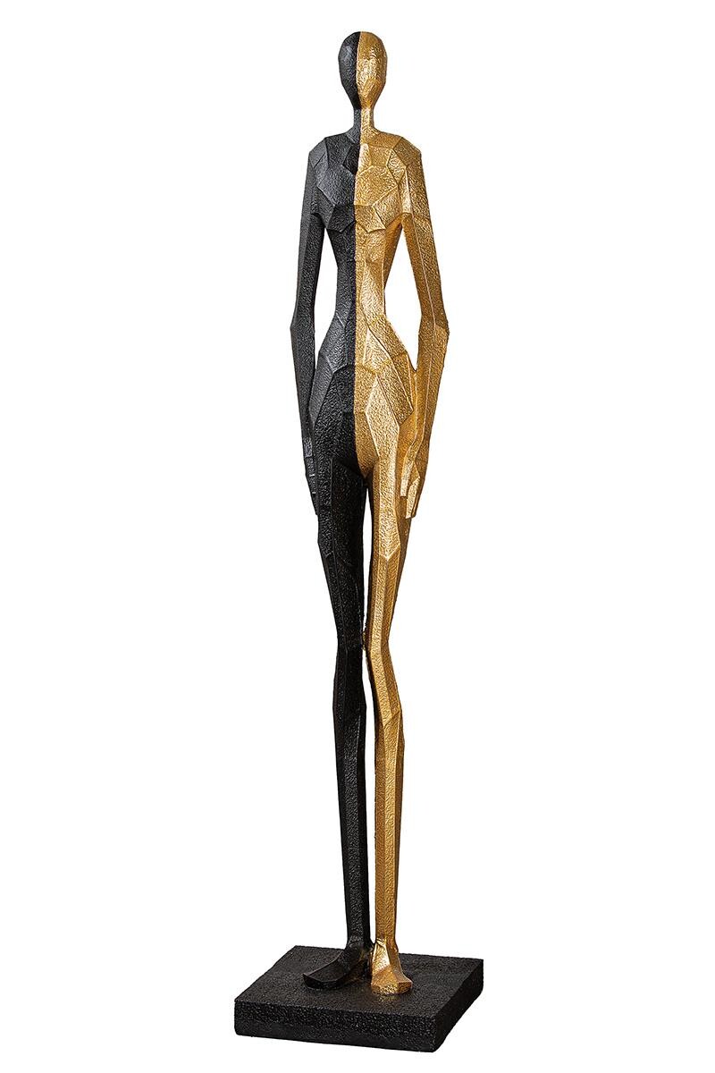 Gilde Socha Halfway černo-zlatá, 153 cm