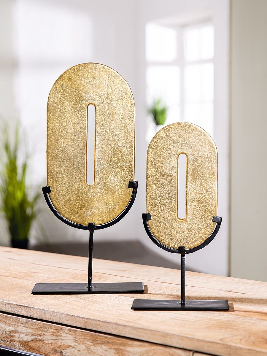 Gilde Dekorativní kovová socha Zero, 39 cm
