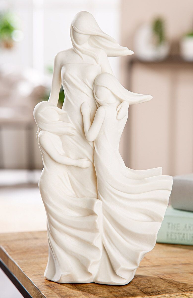 Gilde Socha Rodina Family in the wind, 29 cm