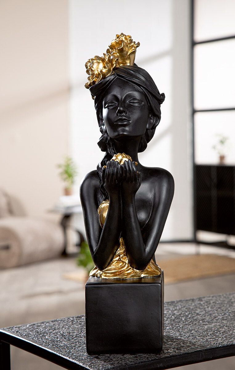 Gilde Socha Žena s růží Rosenliebe, 42 cm