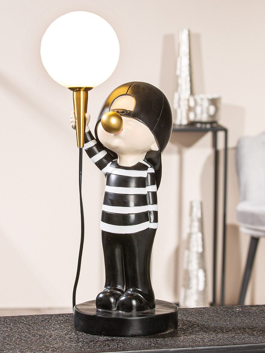 Gilde LED stolní lampa Bubblegum chlapec, 48 cm