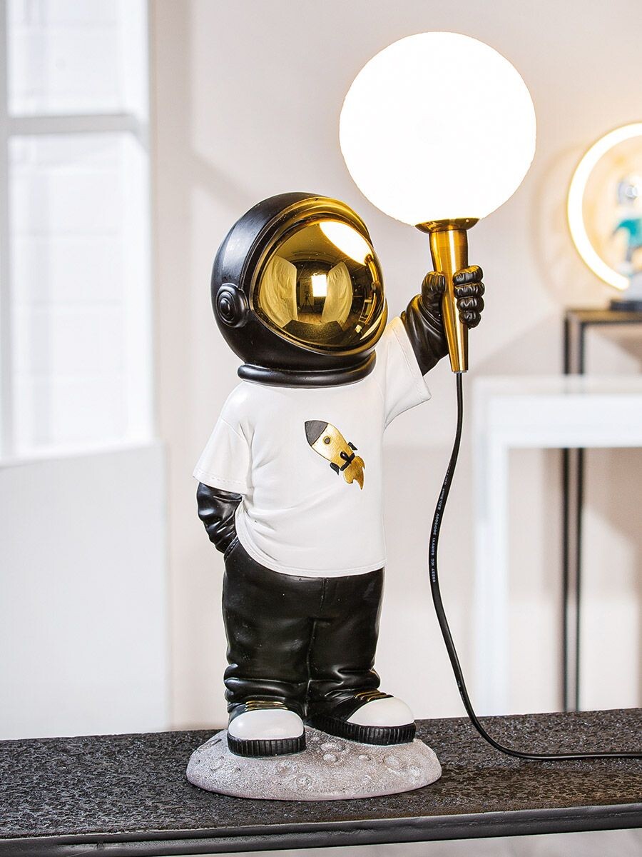 Gilde LED stolní lampa Astronaut Apollo, 47 cm