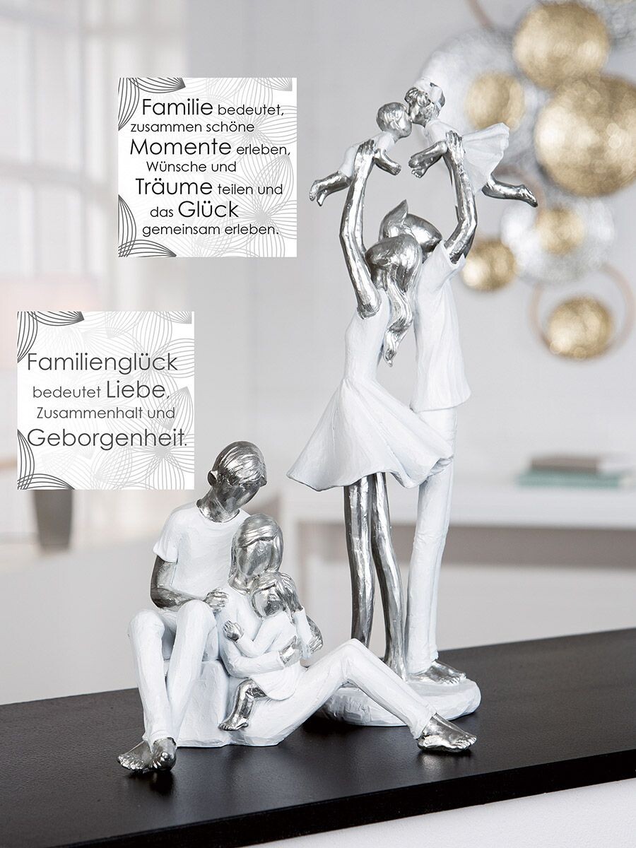 Gilde Postava rodina Familienzeit dekorace, 37 cm