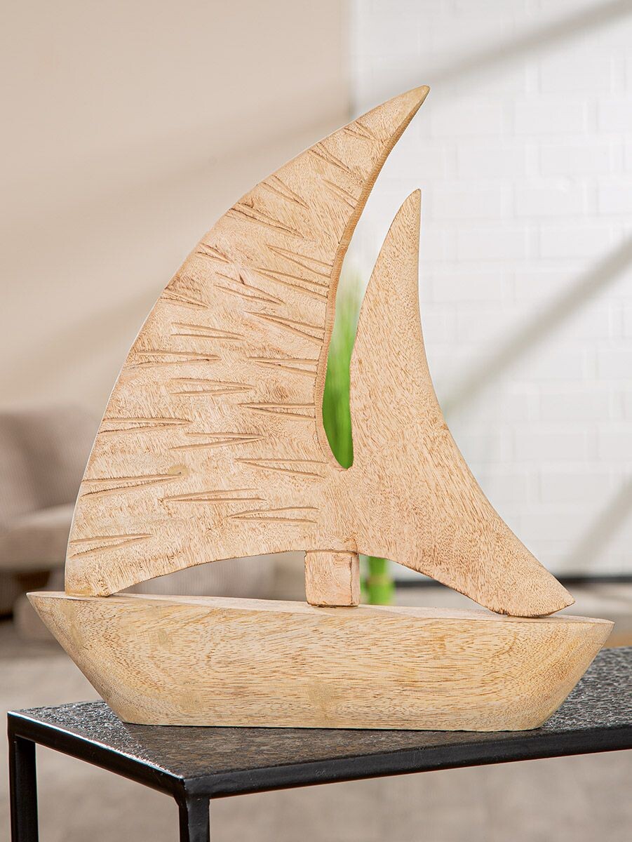 Gilde Dekorativní loďka Nessaja, 41 cm