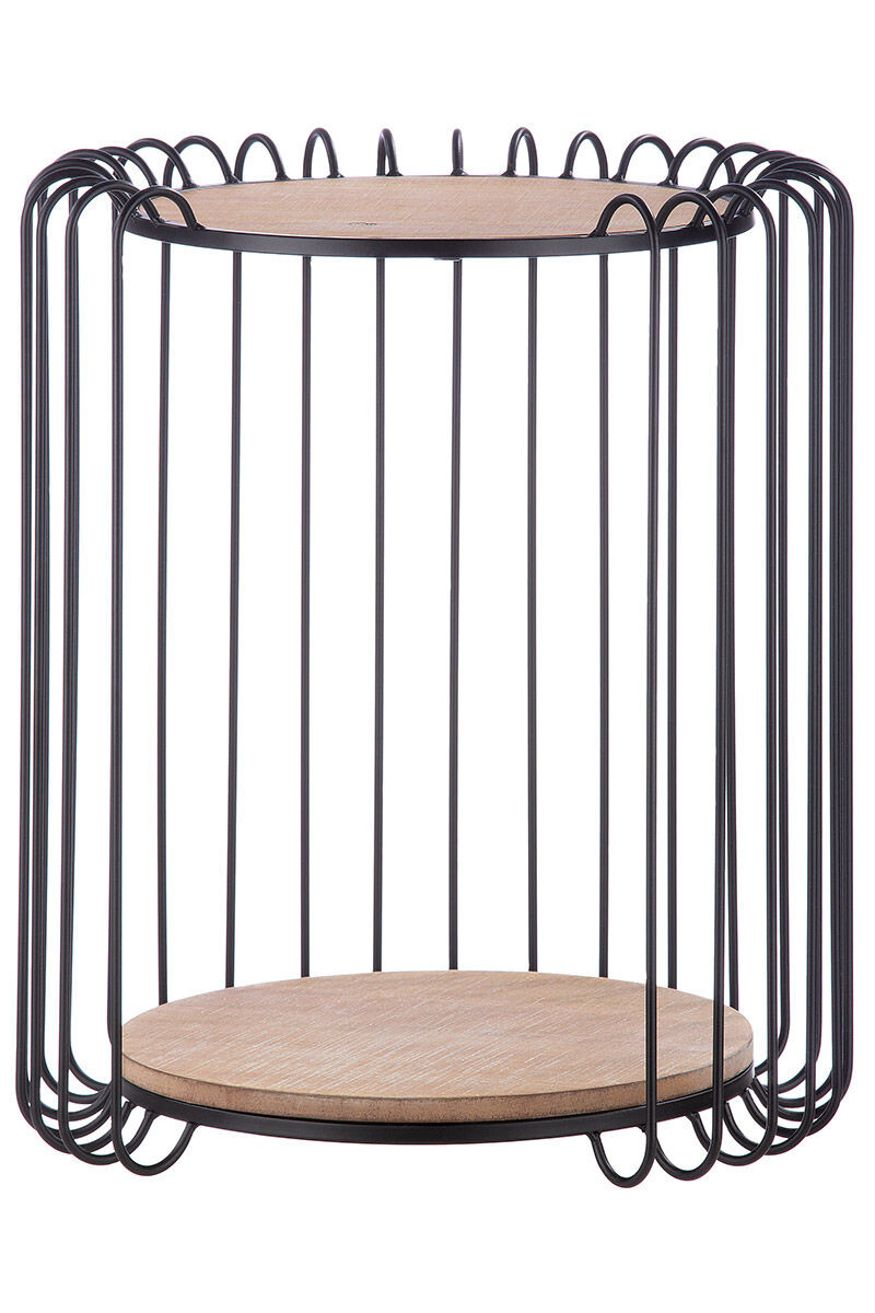 Gilde Konferenční stolek Gabbia kulatý MDF, 52 cm