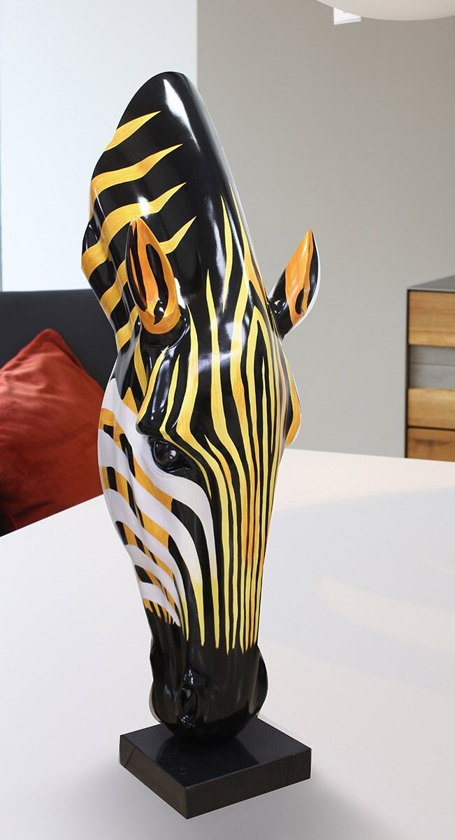 Gilde Socha hlava zebry Zebrakopf, 60 cm