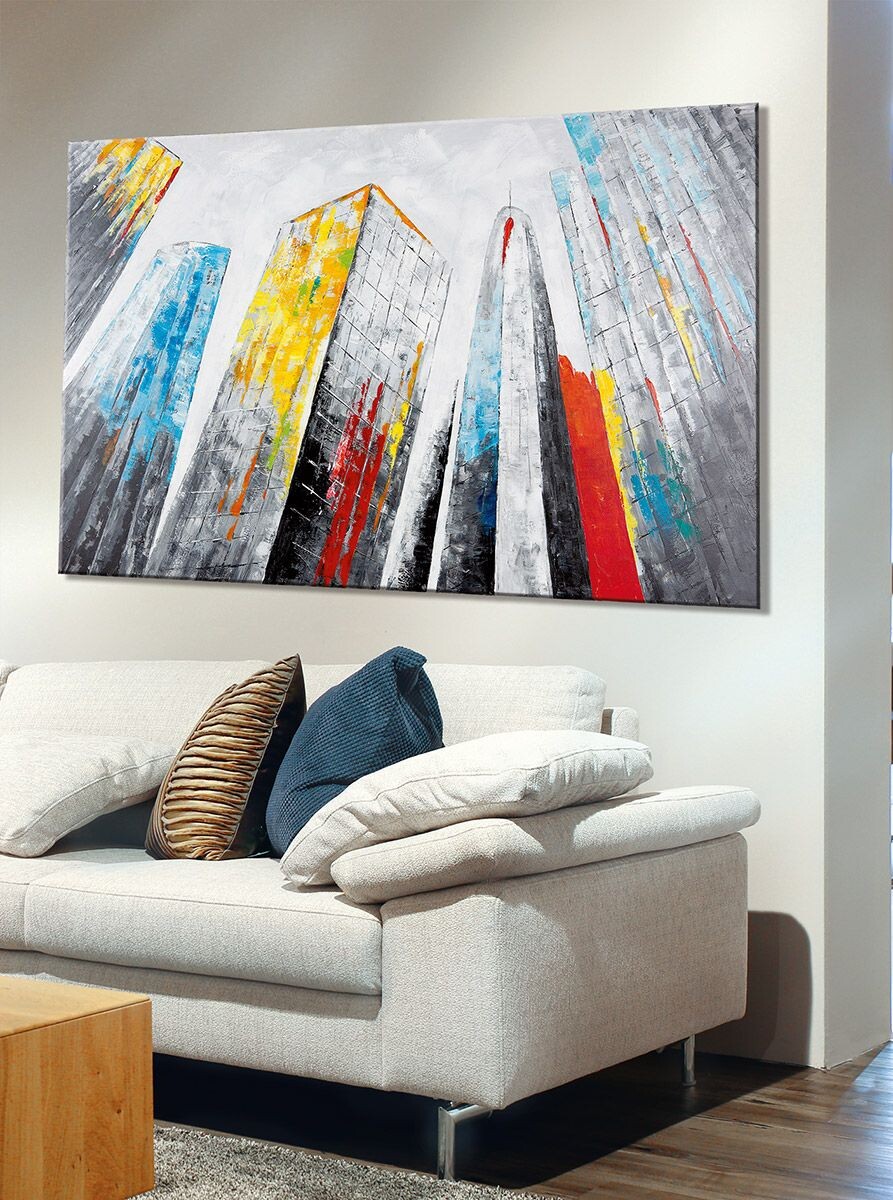 Gilde Obraz městské panorama Big Apple, 102 cm