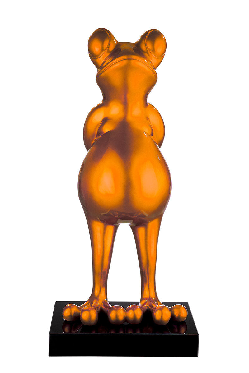 Gilde Socha žába Frog oranžová, 68 cm