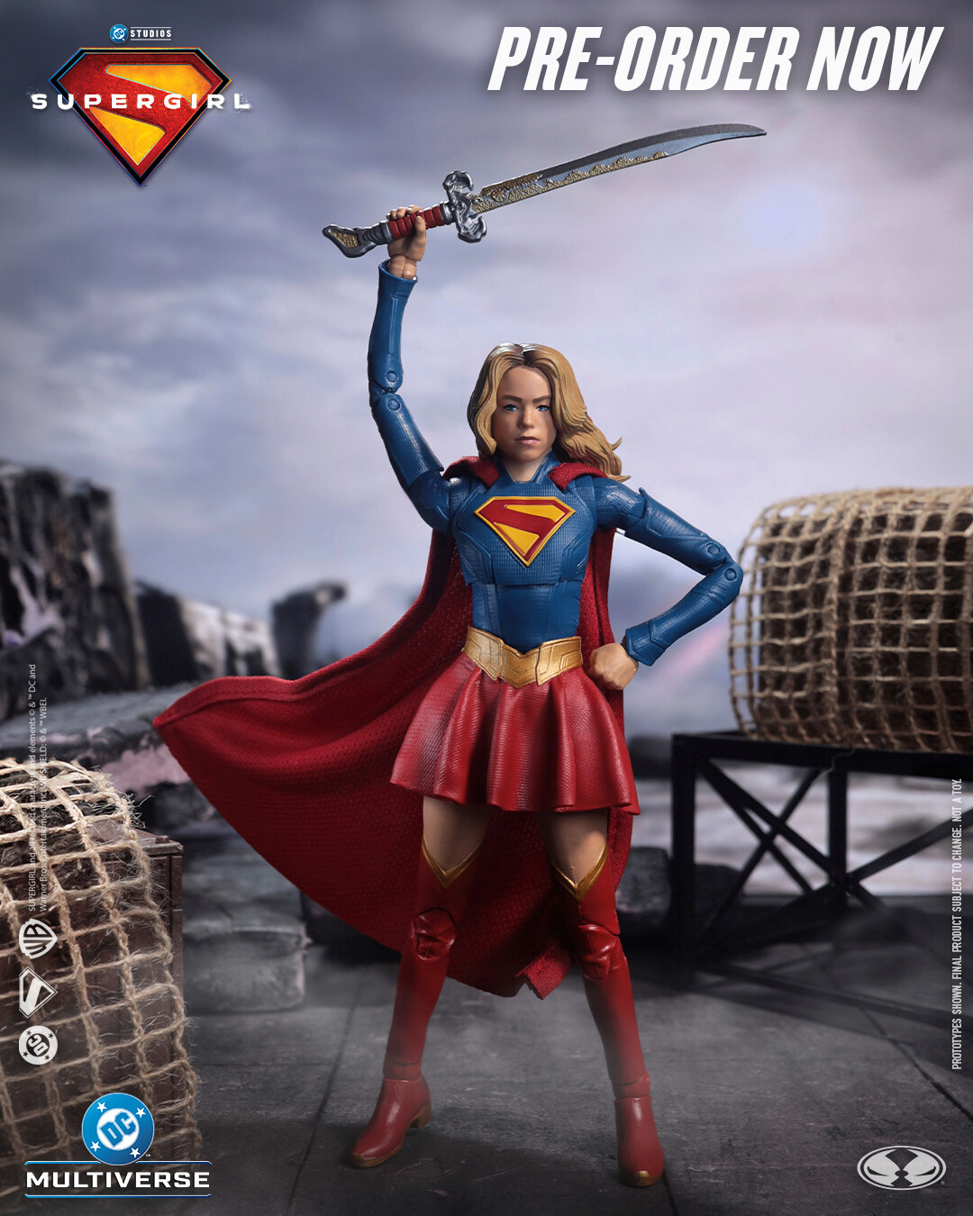 McFarlane | Supergirl (2026) - sběratelská figurka Supergirl & Baby Krypto (DC Theatrical Edition) 17 cm
