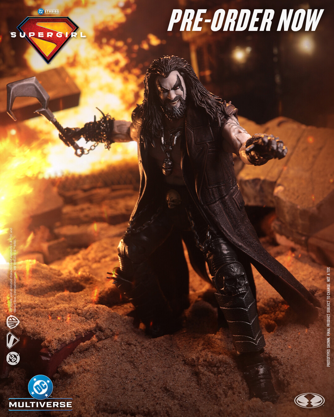 McFarlane | Supergirl (2026) - sběratelská figurka Lobo (DC Theatrical Deluxe Edition) 19 cm