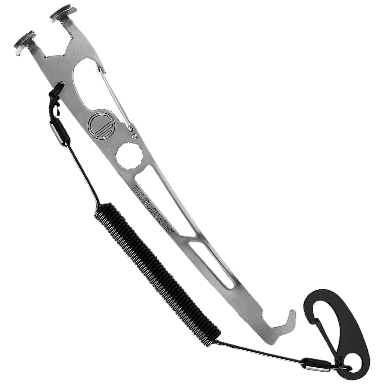 Vytahovač vklíněnců Wild Country Pro Key Light With Leash Barva: šedá