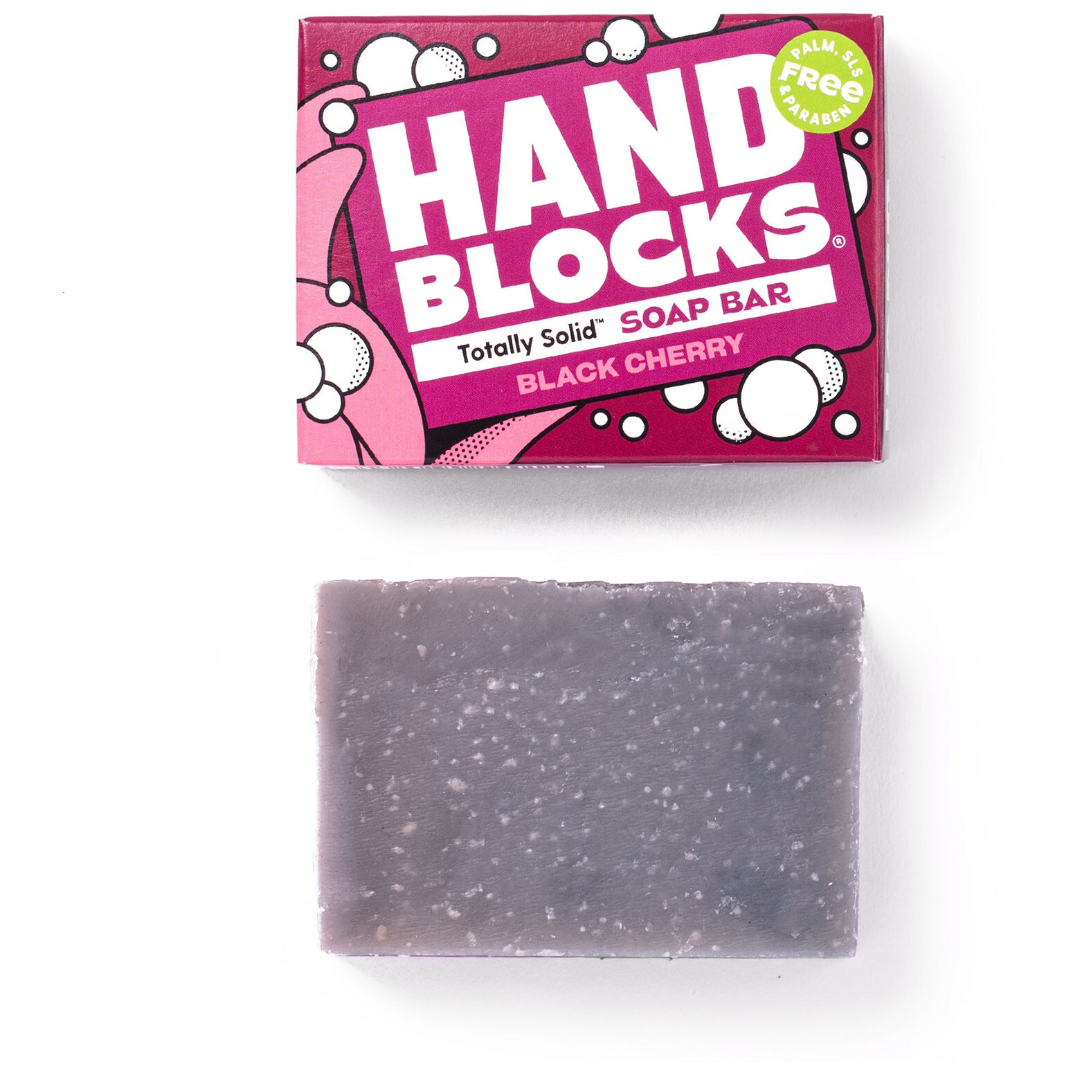 Cestovní mýdlo Shower Blocks Hand Soap - Black Cherry Barva: červená