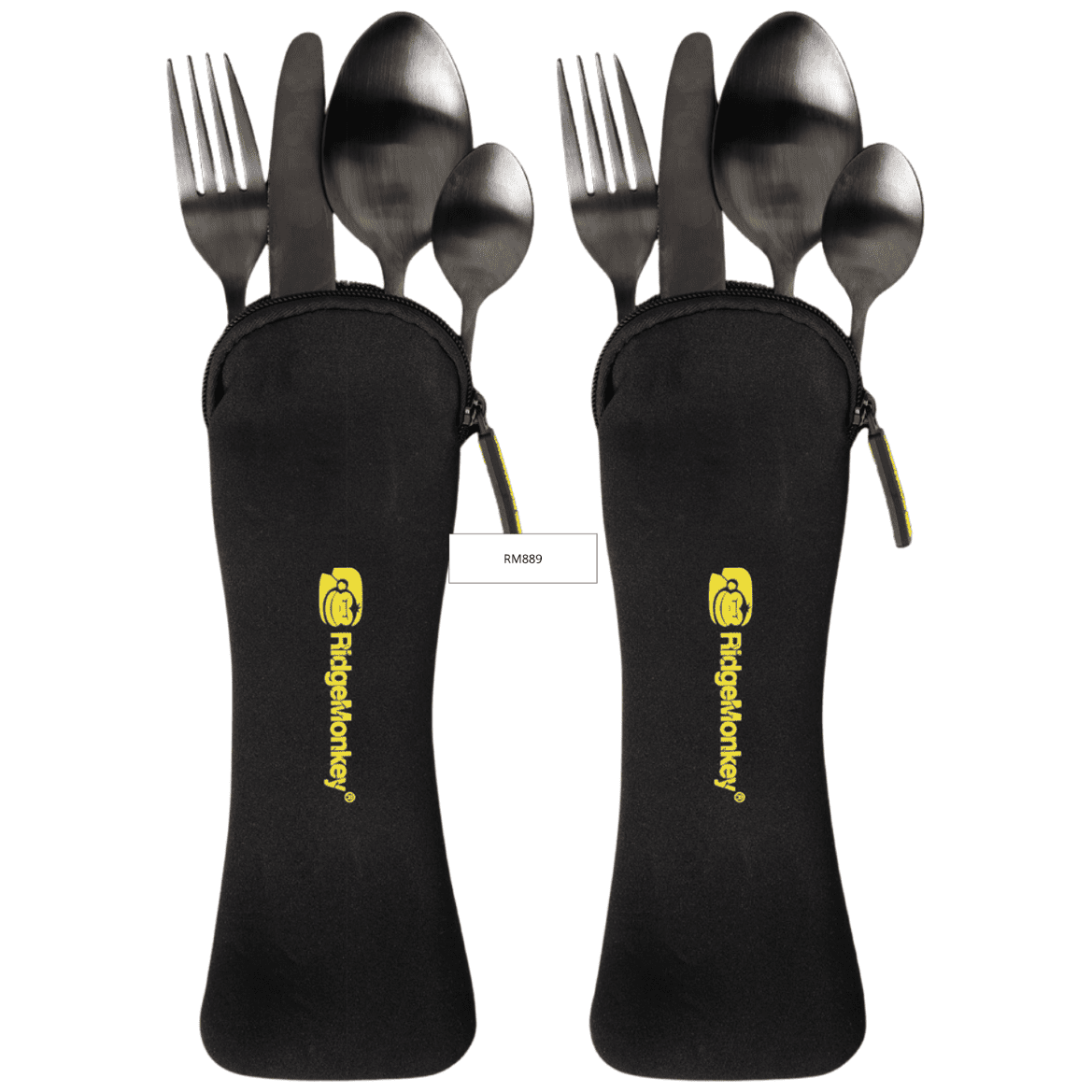 Příbor RidgeMonkey DLX Cutlery Set Twin Pack