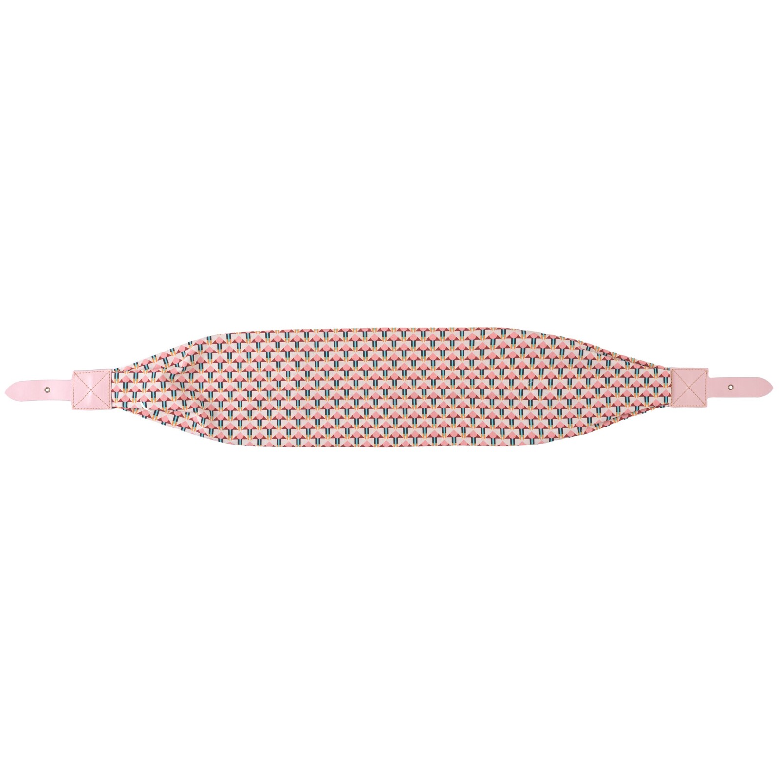 Popruh GEOMETRIC PINK 95 cm, bavlna, Polarbox