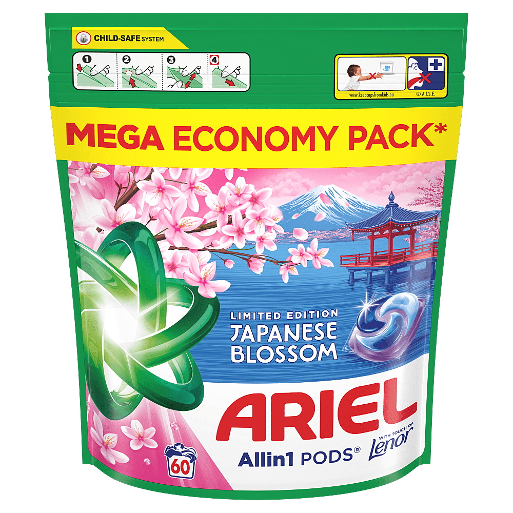 ARIEL Kapsle japanese blossom 60 kusů