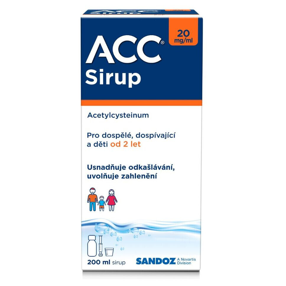 ACC 20 mg sirup 200 ml