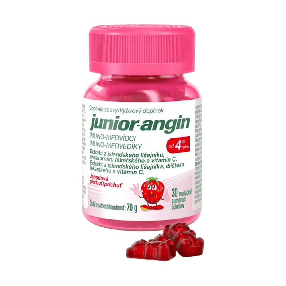 JUNIOR-ANGIN Imuno-medvídci 30 kusů